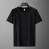 Dibinze Men's Plus Size Ice Silk Cooling Short Sleeve T-Shirt