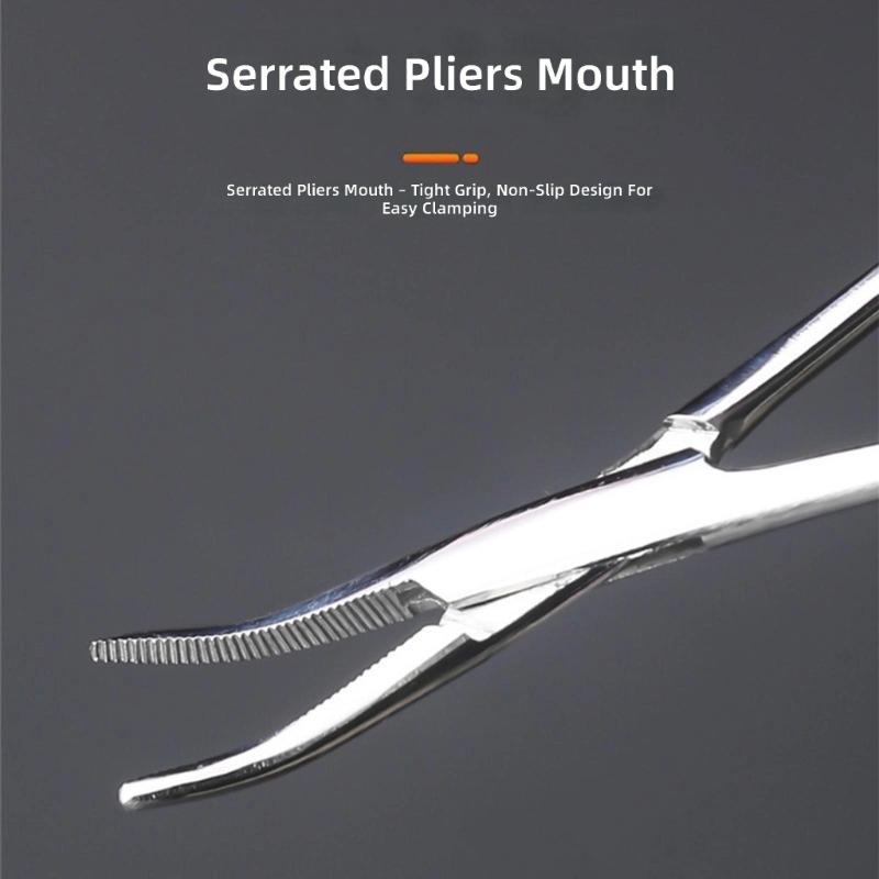 Fishing Stainless Steel Hook Remover Curved Tip Pliers Slicers Tool Sports Equipment Fishing Products Accessories