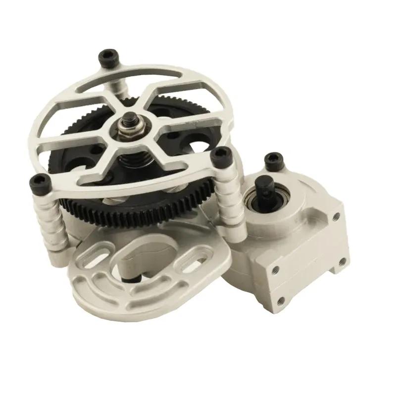 1/10 RC Car Metal Transmission Gearbox Assembly Tranny With Straight Gear for RC Crawler Car Axial SCX10 D90 Upgrade Parts