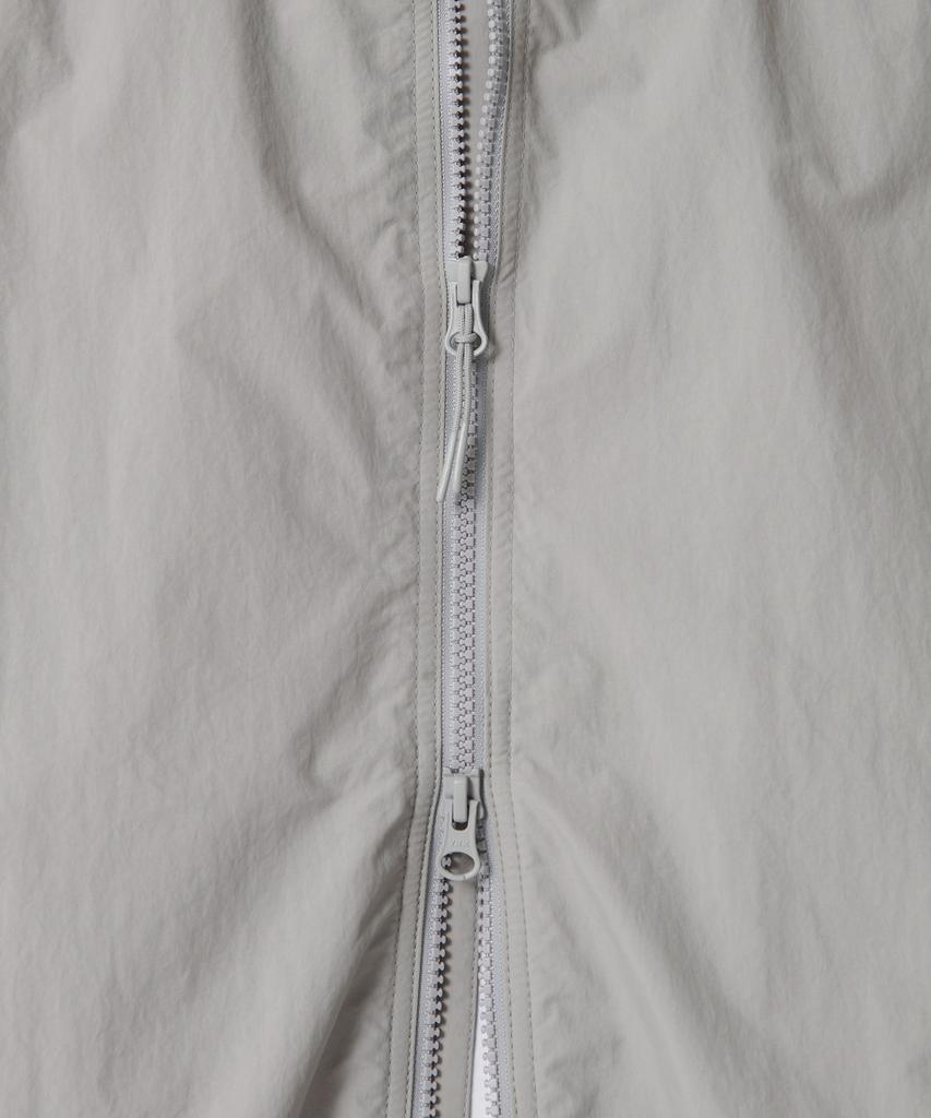 Musinsa Standard Oversized High-Neck Windbreaker Jacket [Titan Grey]