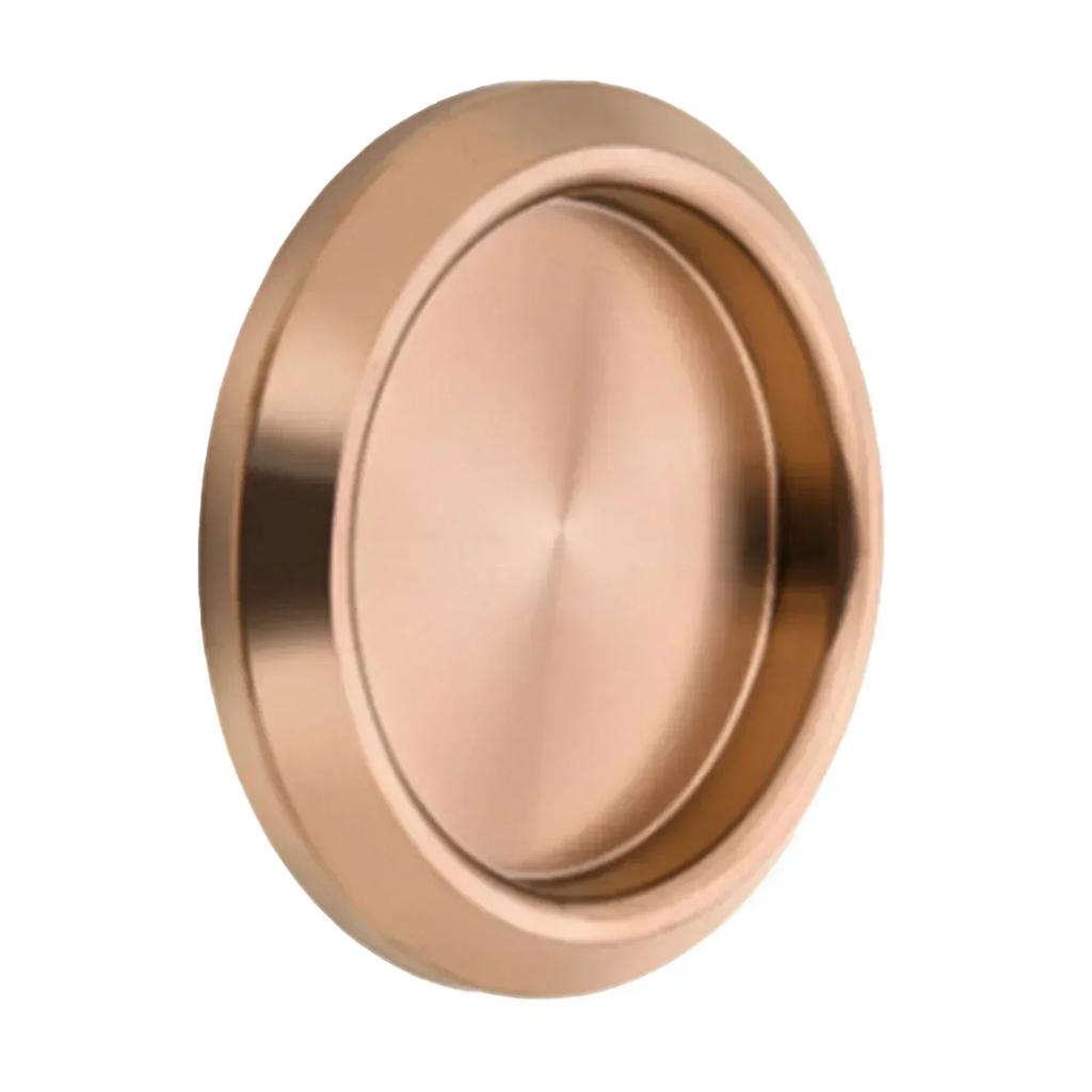 Invisible Door Handles Round Embedded Concealed Cabinet Handle Knobs Sliding Door Pull Stainless Steel Pull Door Hardware