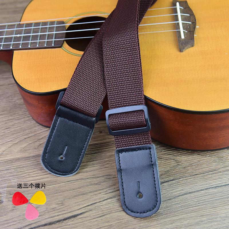 Ukulele Strap Woven Thickened Children's Crossbody Ukulele Strap Special Shoulder Strap for Ukulele
