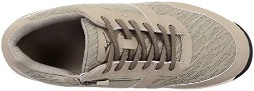 Mizuno LD Around 3 Walking Shoes, Wide, Lightweight, Casual, Beige, 24.5 Cm, 3E