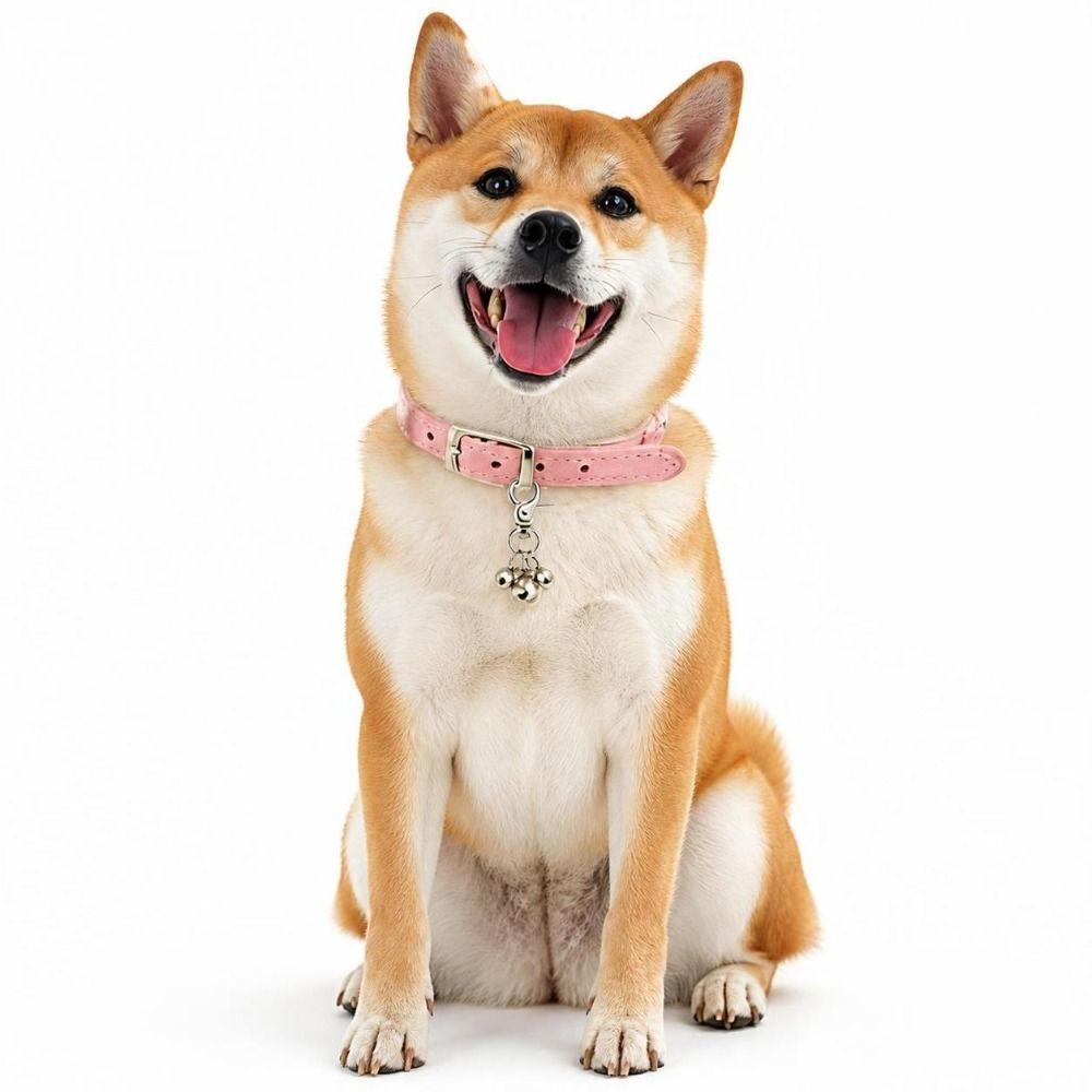 Portable Metal Dog Collar Bell Loud Clear Sound DIY Snap Clip Bell Jingle Bell Pet Pendant Bell Puppy Training