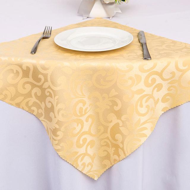 Factory Price Reusable Napkins Table Cloth Polyester Serving Napkin Dish Mat Cutlery Hotel Dinner Home Wedding Decoration