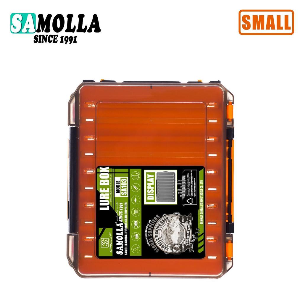 XL Double-Sided Tackle Storage Box for Fishing Lures, Bait, and Hooks