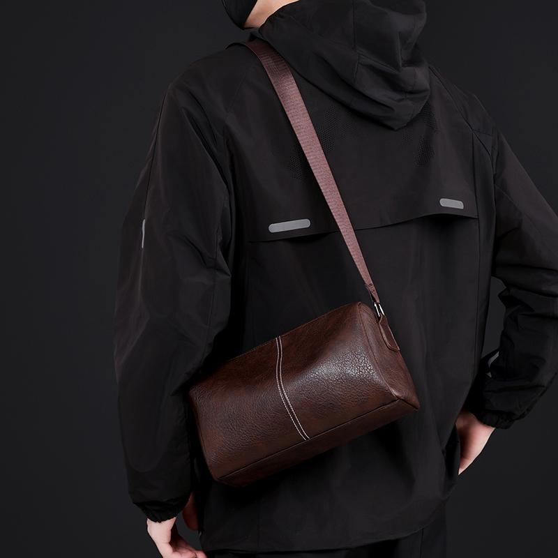 Borsa a Spalla da Uomo per il Lavoro Borsa a Tracolla Multifunzione