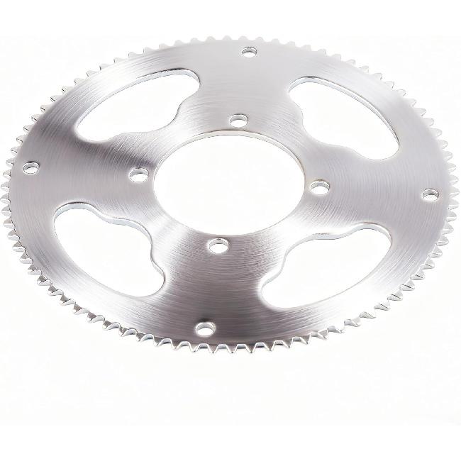 VGEBY 54mm 80 Teeth Sprocket, Rear Chain Sprocket for 47cc 49cc Dirt ATV Quad Minimoto Motorcycle, 25H Steel Sprocket with Long Service Life