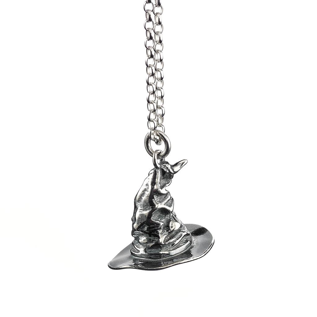 Harry Potter Sterling Silver Sorting Hat Necklace