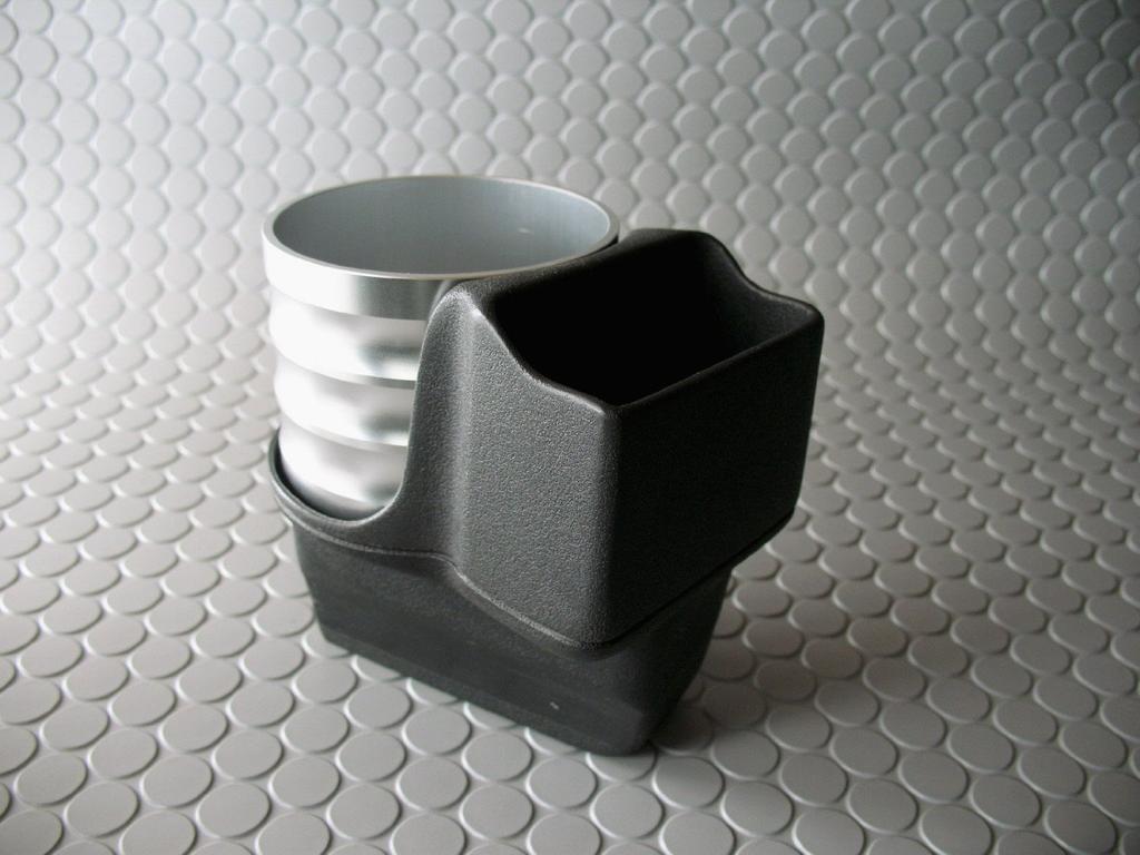 ALCABO Drink Holder, Black Cup, for Porsche 997/987 Left-Hand Drive, AL-P201B