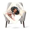 Beautiful Princess Dress Customize Your Name Blanket Used For Chair Office Sofa Bed Camping Soft And Warm Giving Friends And Relatives Birthday