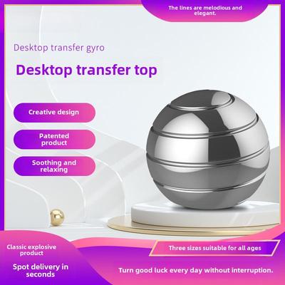 Rotierendes Desktop-Kugeltransfer-Fingerspitzen-Gyroskop: Dekompressionsspielzeug