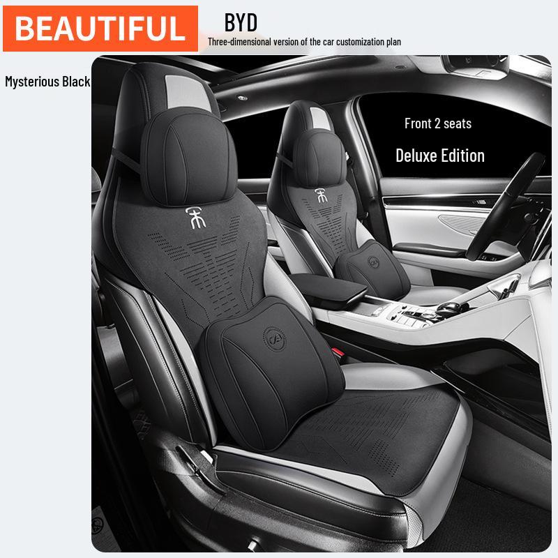 ZFL Sports Leather Seat Cushion Cover for BYD Song PLUS - All-Season Comfort