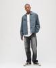 AVIREX A.A.R.C Faded Emb Work Jacket Men's M Size 115 Blue Gray 783-6152009