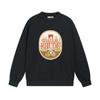 Rhude Vintage Letter Print Oversized Hoodie Men Women Casual Streetwear Sweatshirt