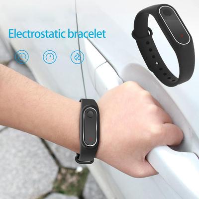 Antistatik Bileklik Vücut Statik Giderici Elektrostatik Temizleyici Bileklik Vücut Statiğini Gidermek İçin Eleme Bilekliği