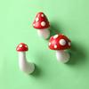 Harz Magnetischer Aufkleber Cartoon 3D Roter Pilz Kühlschrankaufkleber Kreativ