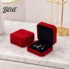 Jewelry Organizer with Shockproof Case Box Design Octagonal Compartments 3-in-1 Soft Flannel Organizer for Necklaces Rings Earrings Wedding