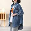Vintage Women Denim Vest Jacket Spring Summer Sleeveless Casual Top Blue Jean Waistcoat Coat Lady Oversize Pocket Outerwear