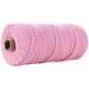 3mm Colored Cotton Rope for DIY Weaving, Tapestry, Binding, and Decorative Use