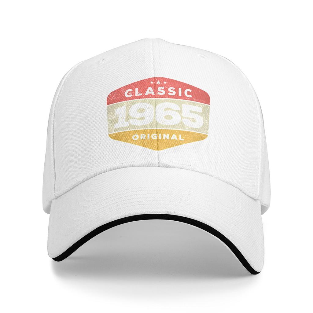Spring Classic 1965 Original 60th Birthday Gifts Baseball Cap Outdoor Sport y2k Retro Print Sun Hip Hop Hats Male Baseball Caps