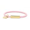 Edelstahl Leder Geflochtenes Armband Mit Magnetischem Verschluss Partner Minimalistisches Geometrisches Design Unisex Schmuck