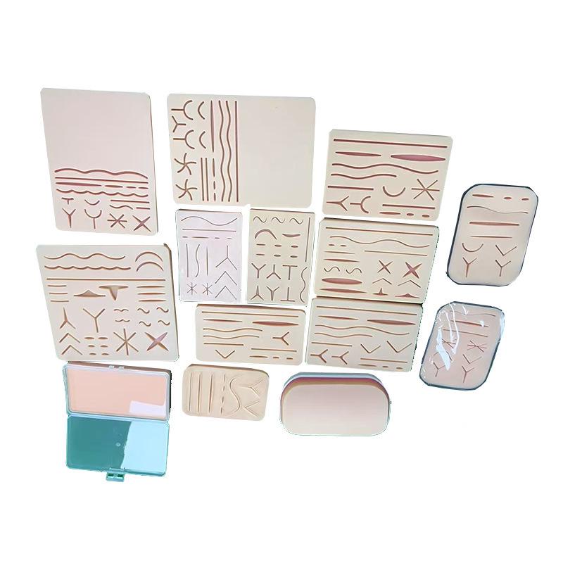 Surgical Suturing Practice Pad Silicone Skin Model for Medical Students