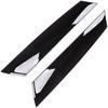 MINI R55 A-pillar Outer Cover Strip BLACK GLOSS Left + Right 2 Pcs. SET