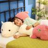 Creative Beast Alpaca Plush Toy Cute Party Style Alpaca Girls Sleeping Pillows Chinese Valentine's Gift Stall