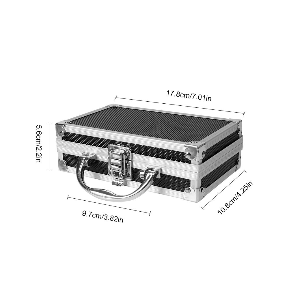 

UYANGG Горячая Распродажа Ящик Для Инструментов Алюминиевый Сплав Ящик Для Инструментов Кейс Для Хранения Портативный Ящик Для Инструментов Дорожный Багаж Органайзер Чехол Безопасный Ящик Для Хранения