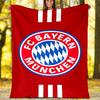 1pc B-Bayern Munich (7) Theme Blanket - Digital Print, Polyester, Cozy for All Seasons, Perfect for Outdoor, and Travel