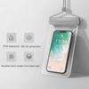 Transparent Waterproof Phone Pouch for Phones Under 7.2 Inches with Lanyard for Diving