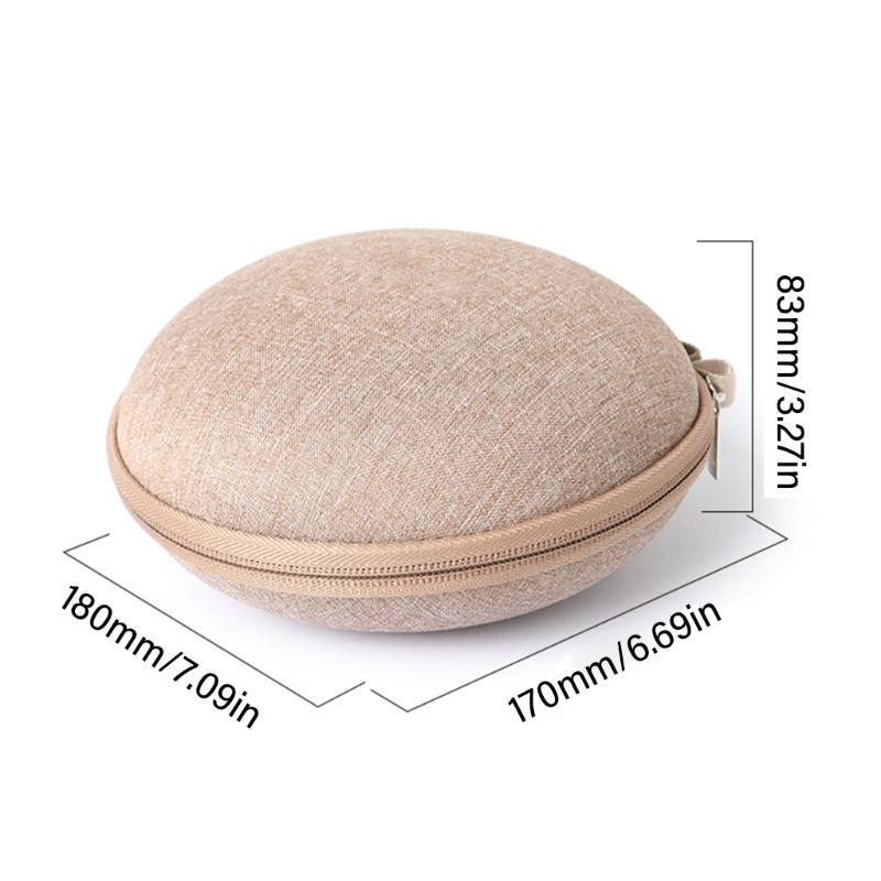 Strapazierfähige EVA-Tragetasche für 770NC/QC20i Over-Ear-Wireless-Kopfhörer, Aufbewahrungstasche mit antistatischer Innenseite