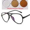 Aspherical Single Lens Oval Prescription Glasses For The Nearsighted PC Frame Cat Eye Myopia Glasses Woman 0 -0.5 -0.75 To -6.0