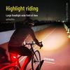 Rechargeable Aluminum Alloy LED Bicycle Headlight with High Brightness & Long Battery Life