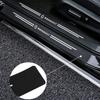 Radkappen Auto Logo Schwellerleiste Türschweller Schutz Aufkleber Für Neuen Renault Clio Megane Trafic Captur Master Logan Kangoo Staub