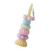 Einzigartiges Regenbogen-Stapeldesign Duftkerze Natürliches Sojawachs Aromatherapie Entspannung Geschenk für Heimdekoration