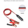 12V Automotive Electrical Clip-on Cable Car Battery to Car Power Adapter Plug Socket Cord with 15A Fuse