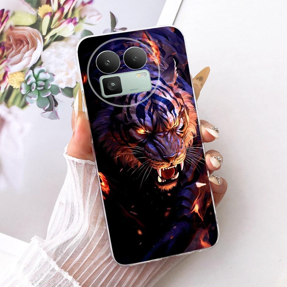 For Realme GT8 Case Cover Cute Cat Fashion Butterfly Luxury Painted Casing For Real me GT8 Bumper