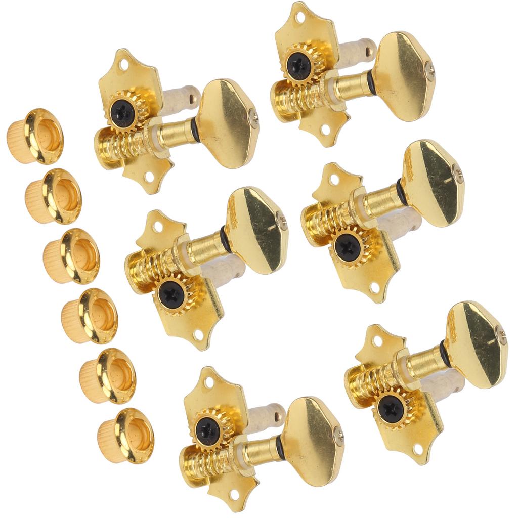Guitar Tuning Pegs Metal Gear Adjustment Knobs Stringed Instrument Accessories Replacement
