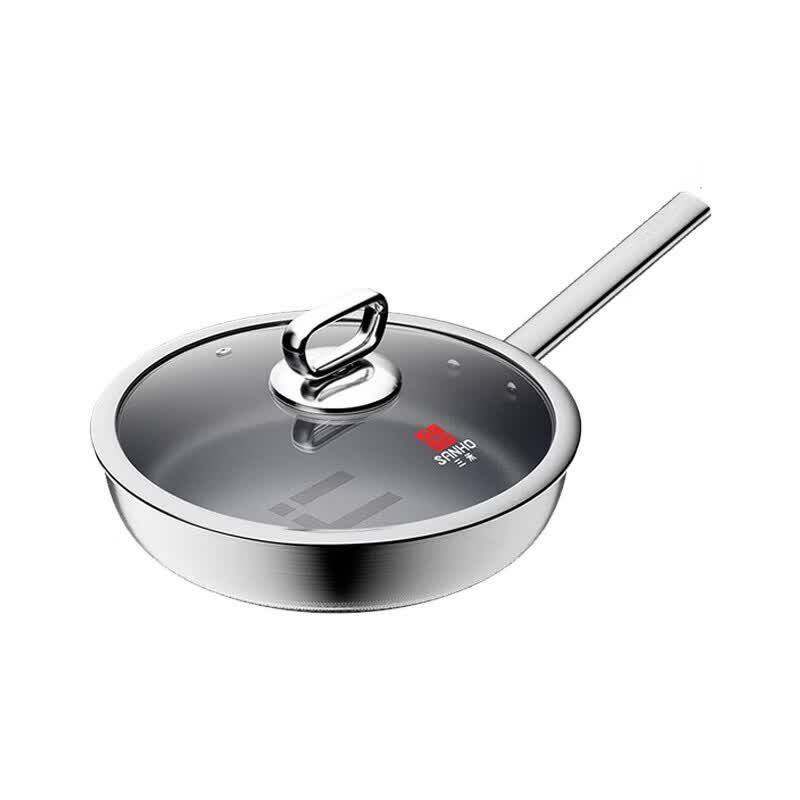 Sanhe 28cm Pure Titanium Induction Frying Pan