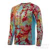 HUK fishing suit quick-drying long-sleeved summer outdoor sunscreen suit sportswear Luya fishing shirt breathable T-shirt men