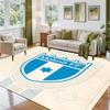 Malmö FF Design Crystal Velvet Rug Soft Decorative Mat for Bedroom Entrance