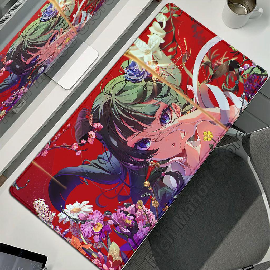 Apothecary Diaries Anime Gamer Computer HD Mousepad XXL Mouse Mat Natural Rubber Non-Slip Carpet XXL Tablemat Desk Accessories