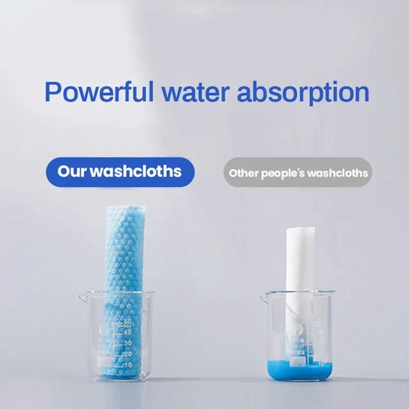 2 Pack Disposable Face Cotton Tissue For Washing Soft Dry Wipes Facial Cloths Towelettes For Washing Facial Tissue For Cleansing Skin