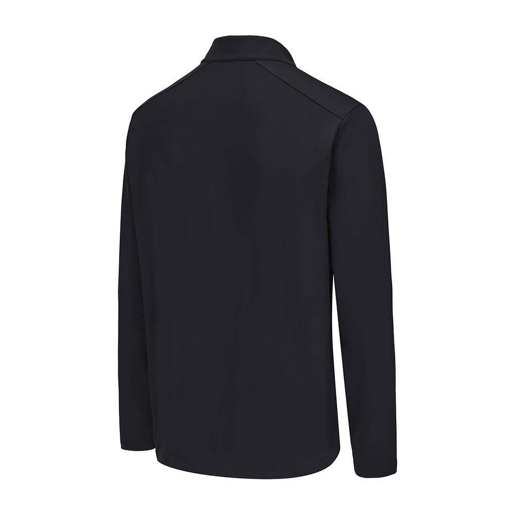 Li-Ning National Team Series Stand Collar Pullover Long Sleeve Polo Shirt Unisex tops Deep-Blue ATLU293-1