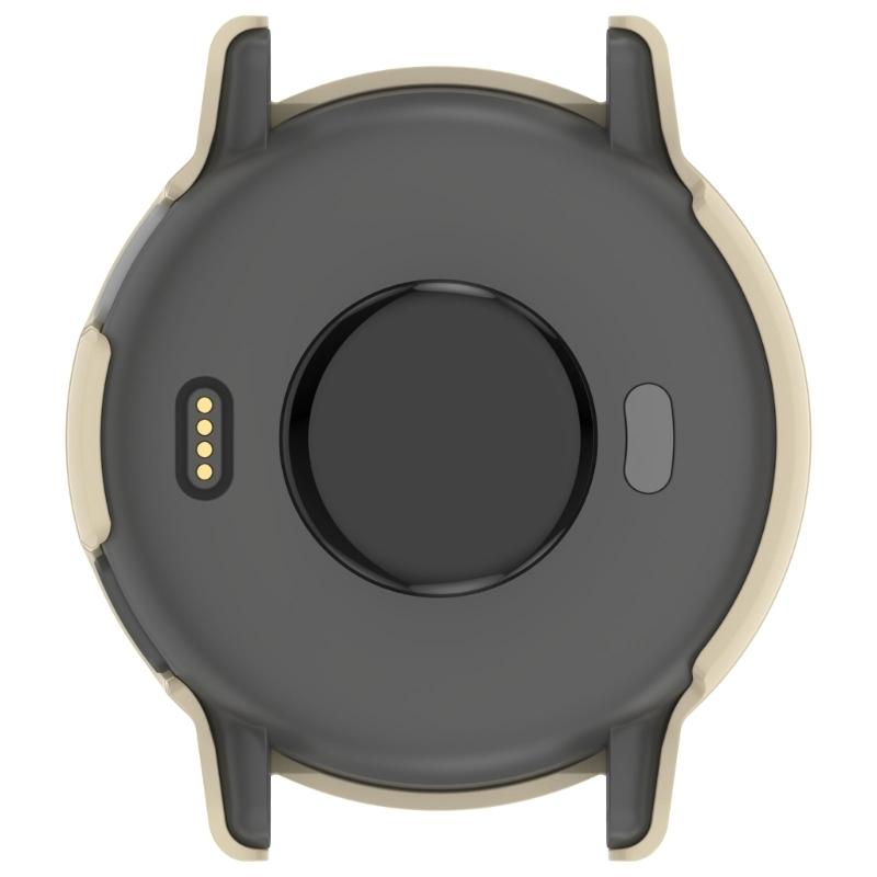 Tempered Glass Film+Case Screen Protector Full Coverage Cover Anti-scratch Shell Watch Housing For Vivoactive 5 Active 5