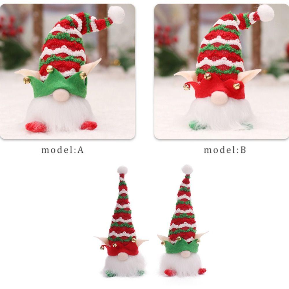 Forest Santa Gnome Glowing Doll Sprite Christmas Dwarf Ornament Children'S Gifts