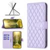 For Infinix Smart 8 4G Wallet Leather Case Rhombus Grid Pattern