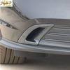 Carbon Fiber Style Front Fog Light Lamp Trim For Honda Accord